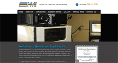 Desktop Screenshot of hendersonmachine.com